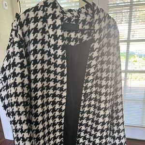 Houndstooth coat